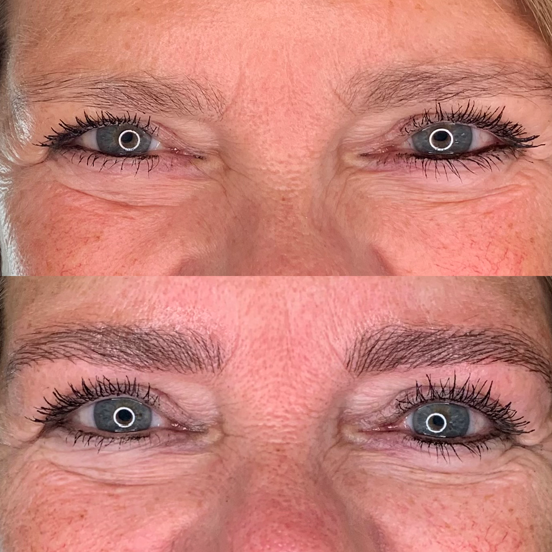 PraktijkKARIN Microblading before after